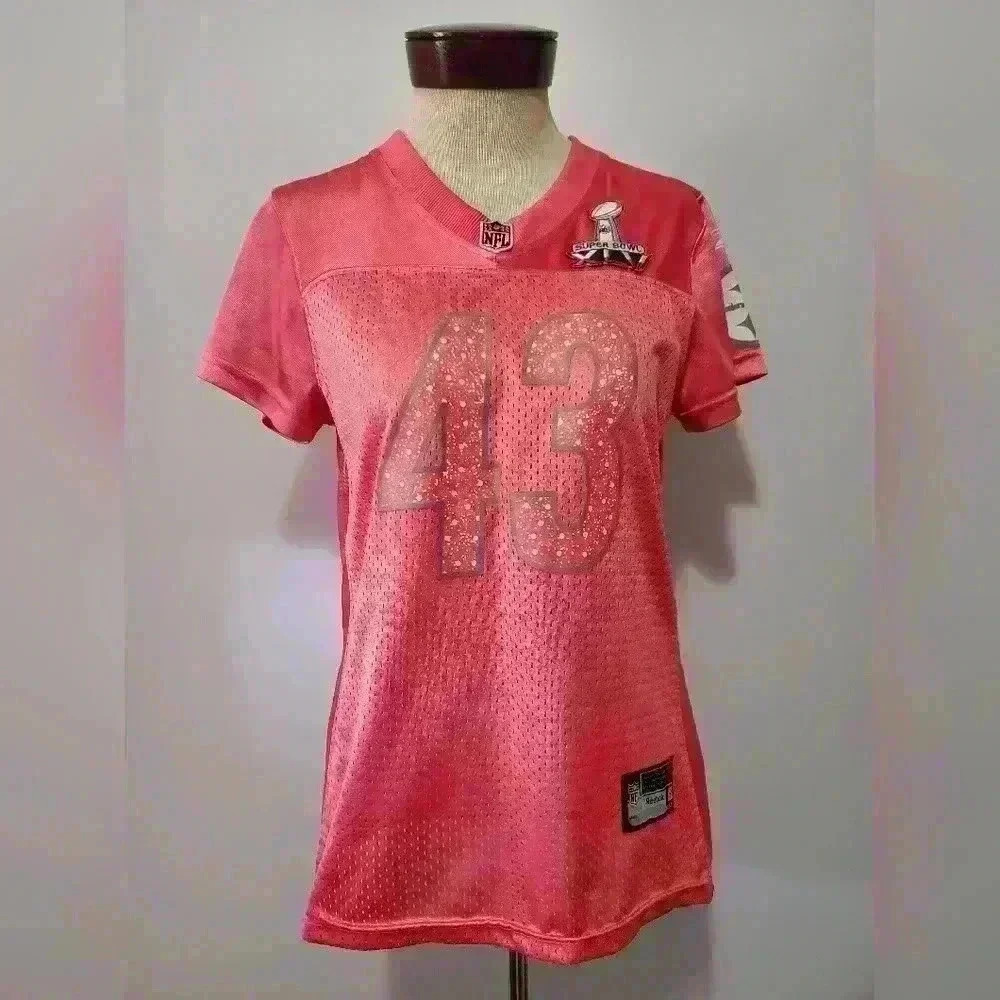 NFL PITTSBURGH STEELERS Troy Palomalou women's superbowl XLV jersey Size medium.